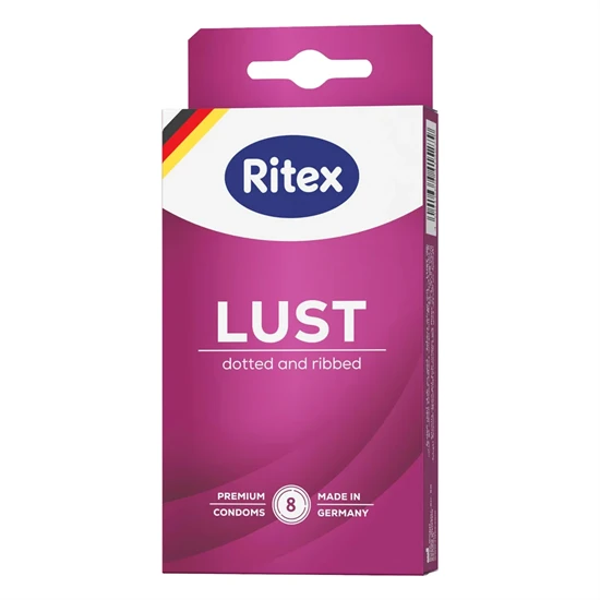 RITEX Lust - óvszer 8db