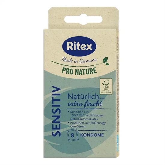 RITEX Pro Nature Sensitive - óvszer 8db