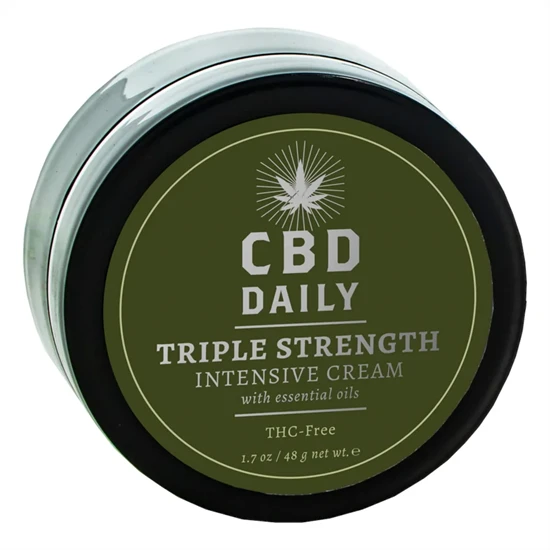 CBD Daily Triple Strength - kannabisz alapú bőrápoló krém [48 g]