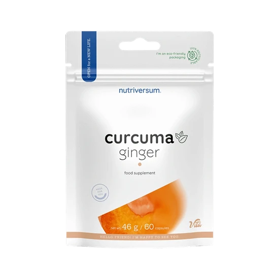 Curcuma Ginger - 60 kapszula - Nutriversum