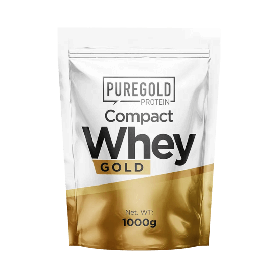 Compact Whey Gold fehérjepor - 1000 g - PureGold - krém cappuccino [1000 g]