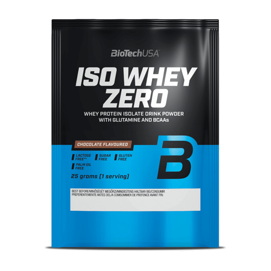 Iso Whey Zero laktózmentes - csokoládé - 25g - BioTech USA [25 g]