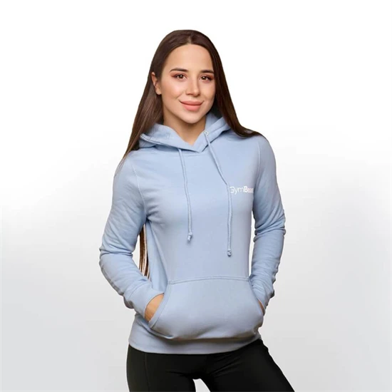 PRO Hoodie kék női pulóver - (M) - GymBeam