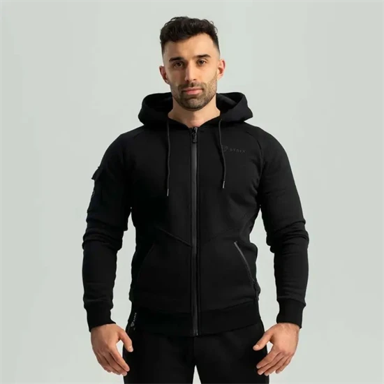 Nova Zip Up Black kapucnis pulóver - (XXL) - STRIX