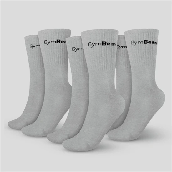 3/4 Socks 3Pack zokni szürke - (XL/XXL) - GymBeam