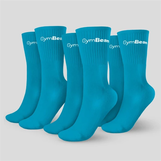 3/4 Socks 3Pack zokni akvamarin - (XL/XXL) - GymBeam