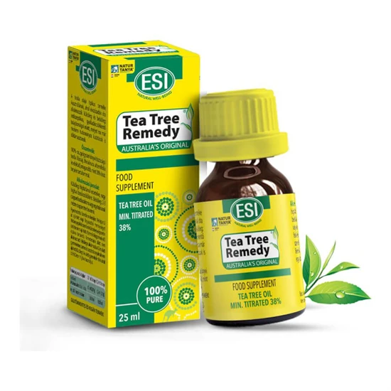 100%-os tisztaságú Ausztrál Teafa olaj - 25 ml - ESI