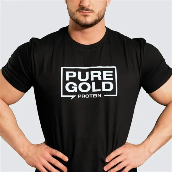 Férfi Pure Gold Logo Black - XL