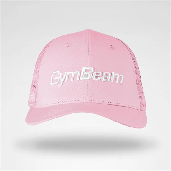 Mesh Panel Cap babarózsaszín baseball sapka - GymBeam