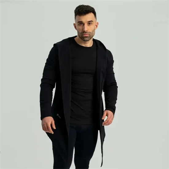 Kapucnis kardigán Black - (XXL) - STRIX