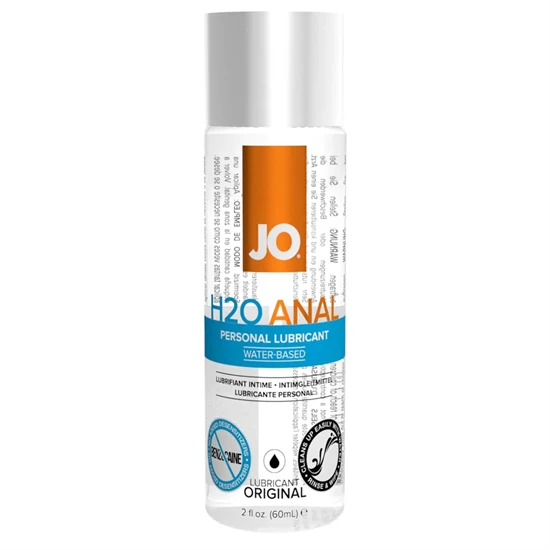 JO H2O Anal Original - vízbázisú anál síkosító [Kiszerelés: 60]
