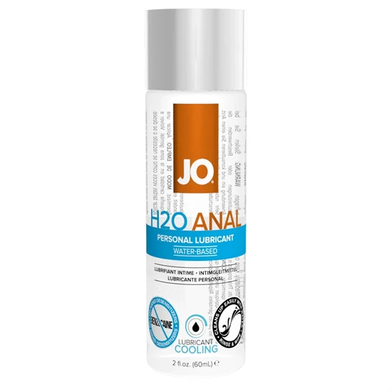 JO H2O Anal Cool - vízbázisú hűsítő anál síkosító [Kiszerelés: 60]