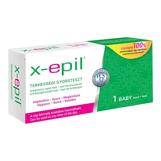 X-Epil - terhességi gyorsteszt csík