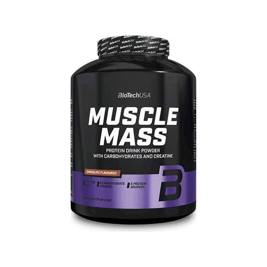 Muscle Mass 4000g csokoládé - BioTech USA