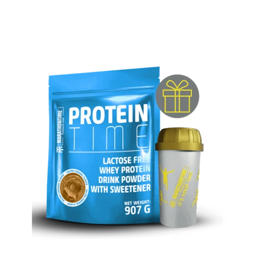 Protein Time - Laktázenzimmel Dúsított Fehérje Koncentrátum 12 ízben, 3 kiszerelésben - Marathontime