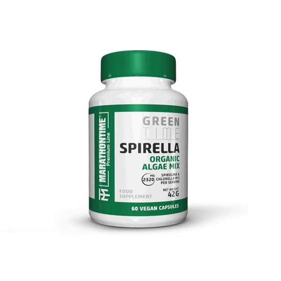 Spirella - Spirulina és Chlorella Superfood Alga Kapszula - Marathontime