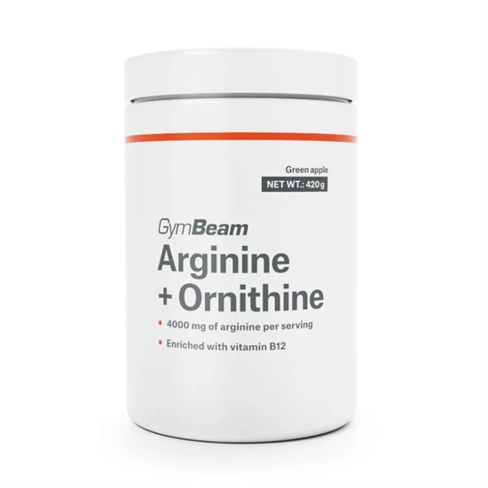  Arginin + Ornitin - 420 g - GymBeam