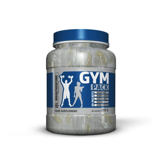 GYM Pack - Prémium Komplex napi vitamincsomag Sportoláshoz - 30 adag - Marathontime