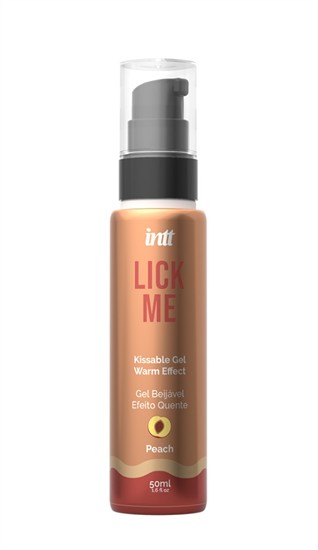 Intt Cosmetics Lick Me melegítő hatású gél [Ízesítés: Peach]