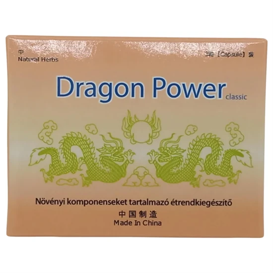 Dragon Power - étrend-kiegészítő kapszula férfiaknak