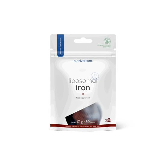 Liposomal Iron liposzómás vas 30 tabletta - Nutriversum