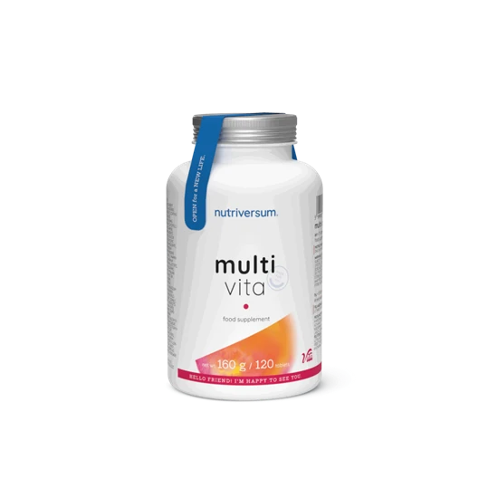 Multi Vita multivitamin 120 tabletta - Nutriversum