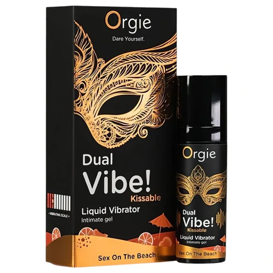 Orgie Dual Vibe - unisex folyékony vibrátor - Sex on the Beach