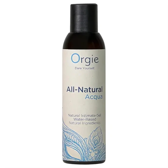 Orgie All Natural - vízbázisú síkosító gél