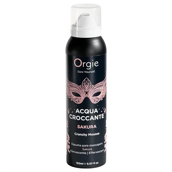 Orgie Acqua Croccante - masszázs hab - cseresznyevirág