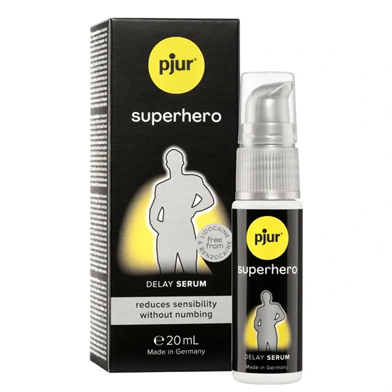 Pjur Superhero - késleltető szérum