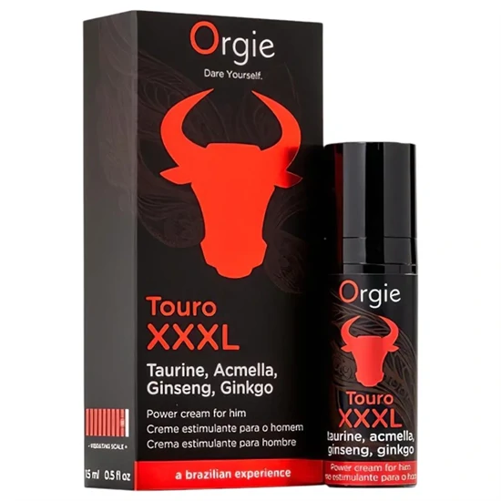 Orgie Touro XXXL - erekció fokozó krém