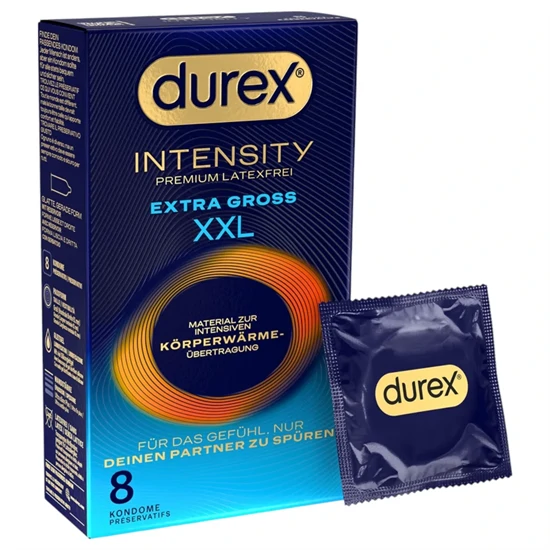 Durex Intensity XXL - latexmentes óvszer