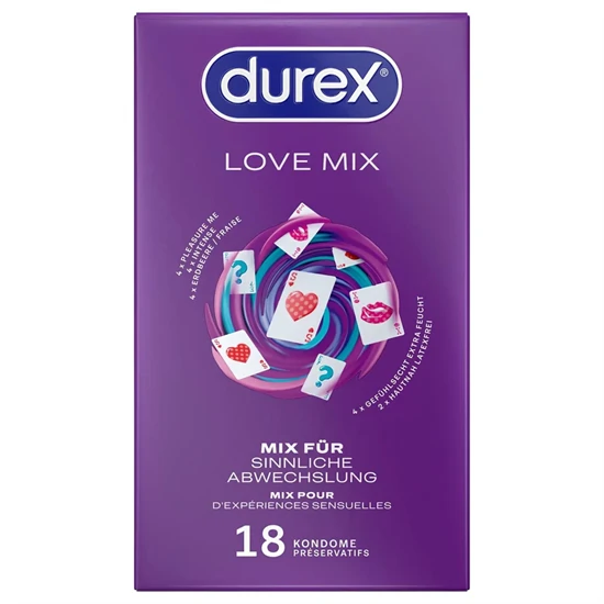 Durex Love Mix - óvszer csomag