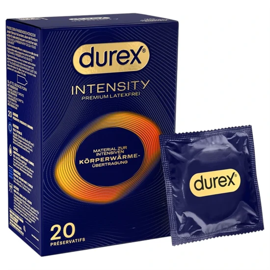 Durex Intensity - vékony, latexmentes óvszer