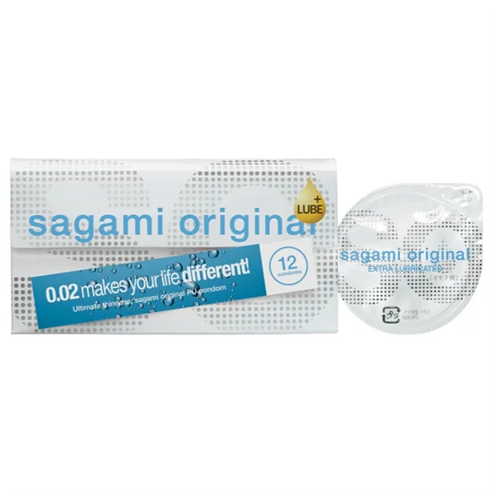 Sagami Original - extra síkosított óvszer - 55mm