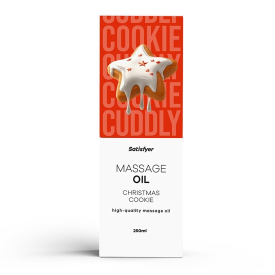 Massage Oil, 250 ml - Christmas Cookie