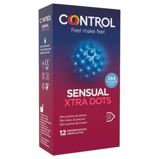 Control - extra pontozott óvszer