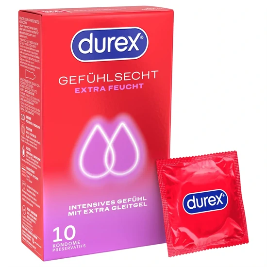 Durex - extra síkosított óvszer