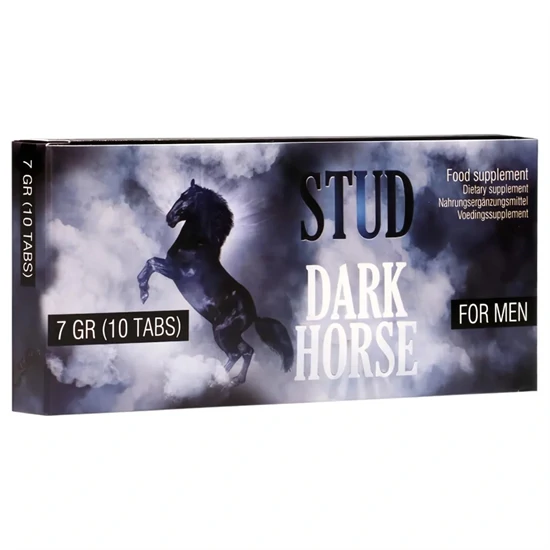 Pharmquests Dark Horse - étrend kiegészítő tabletta férfiaknak [10 db]