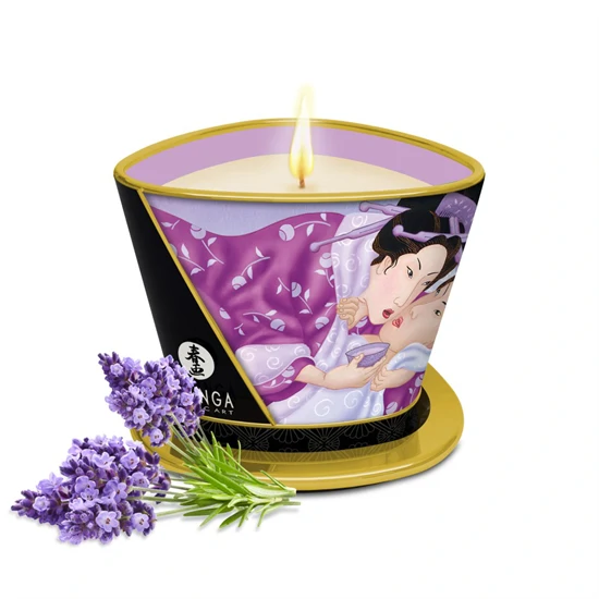 Massage candle - lavender - 170 ml