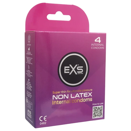 EXS Internal Condom - latexmentes női óvszer (4 db)