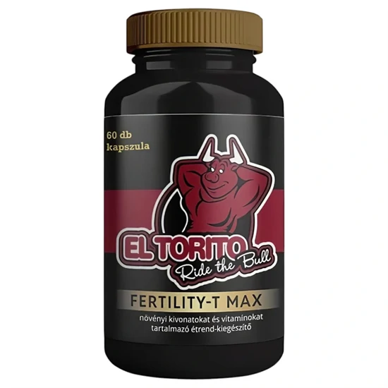 El Torito Fertility-T Max - tesztoszteron kapszula (60 db)