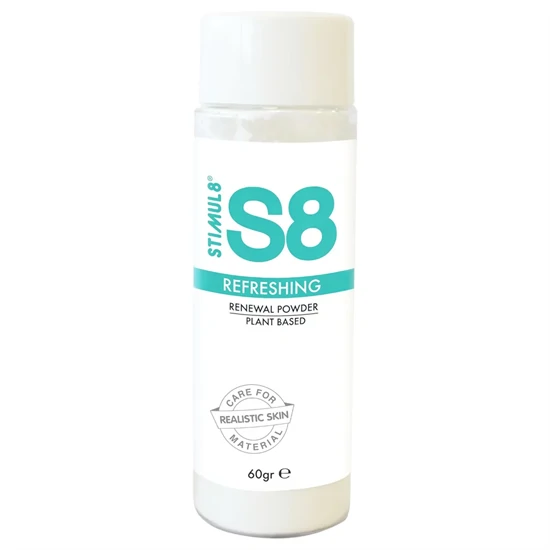 S8 - frissítő púder élethű bőrhatású játékokhoz - 60 g