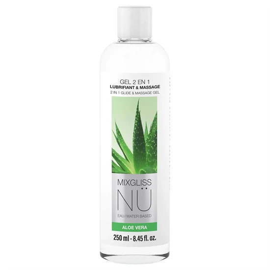 Mixgliss Nu Aloe Vera - nuru masszázs gél és síkosító (250ml)