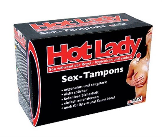 Hot Lady Sex-Tampons, 8er Schachtel