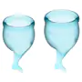 Feel secure Menstrual Cup (light blue)