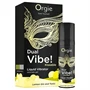 Orgie Dual Vibe - unisex folyékony vibrátor - Gin Tonic