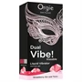 Orgie Dual Vibe - unisex folyékony vibrátor - Eper - Gin Tonic