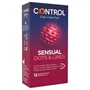 Control - bordázott, pontozott óvszer